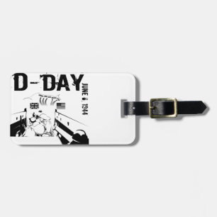 D-DAY June 6, 1944 Luggage Tag