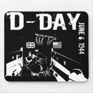 D-DAY June 6, 1944 Mouse Mat