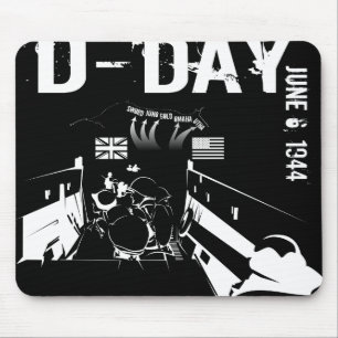 D-DAY June 6, 1944 Mouse Mat