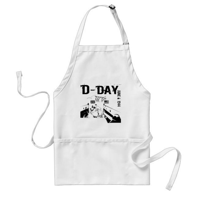 D-DAY June 6, 1944 Standard Apron (Front)