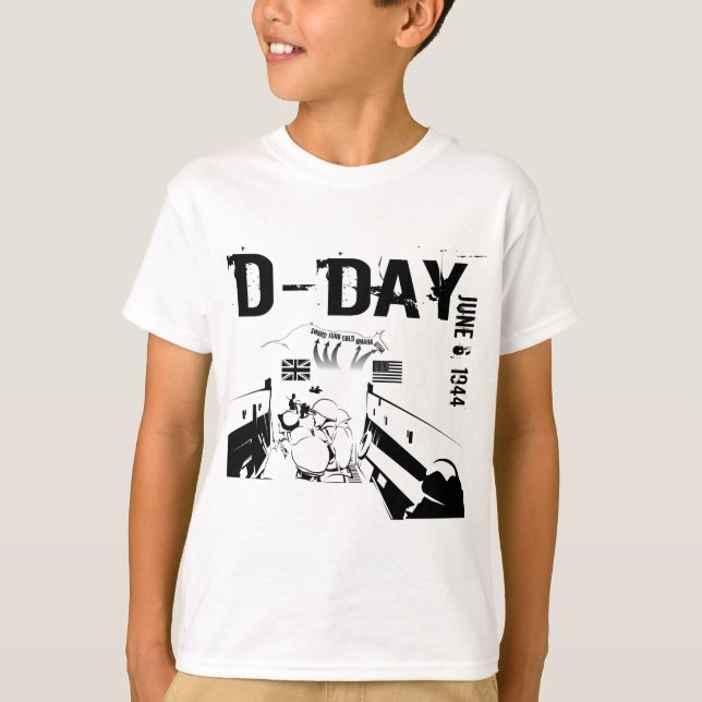 D-DAY June 6, 1944 T-Shirt (Front)