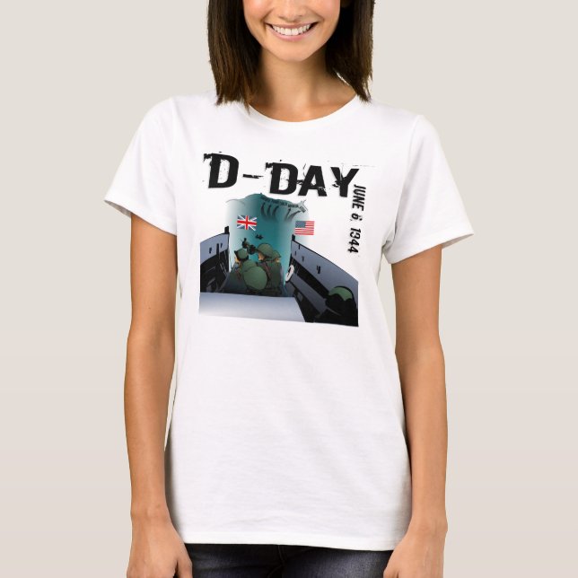 D-DAY June 6, 1944 T-Shirt (Front)