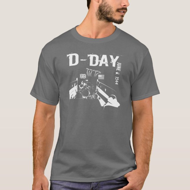 D-DAY June 6, 1944 T-Shirt (Front)