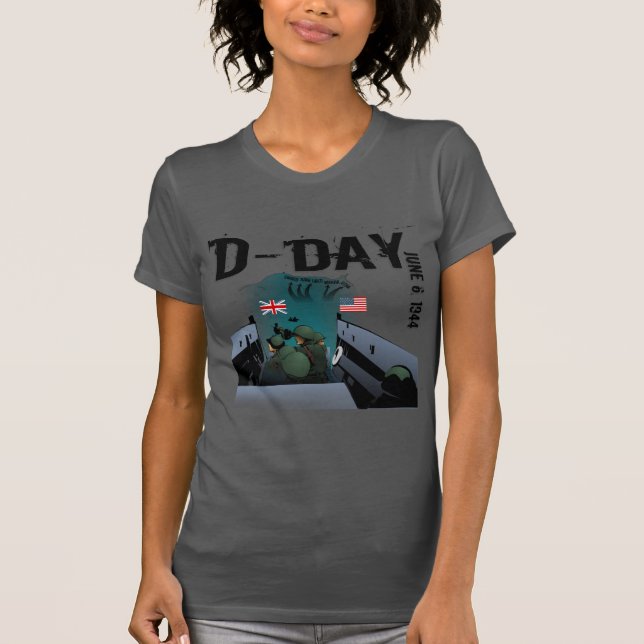 D-DAY June 6, 1944 T-Shirt (Front)