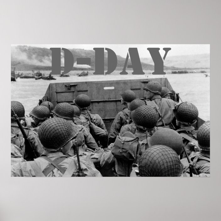 DDAY POSTER Zazzle.co.uk