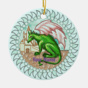 D Dragon ornament