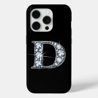 D Faux Diamond Monogram