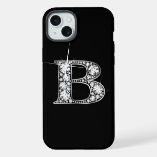 D Faux Diamond Monogram iPhone 15 Plus Case