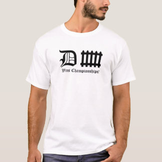 "D Fence" (Defence wins) T-Shirt