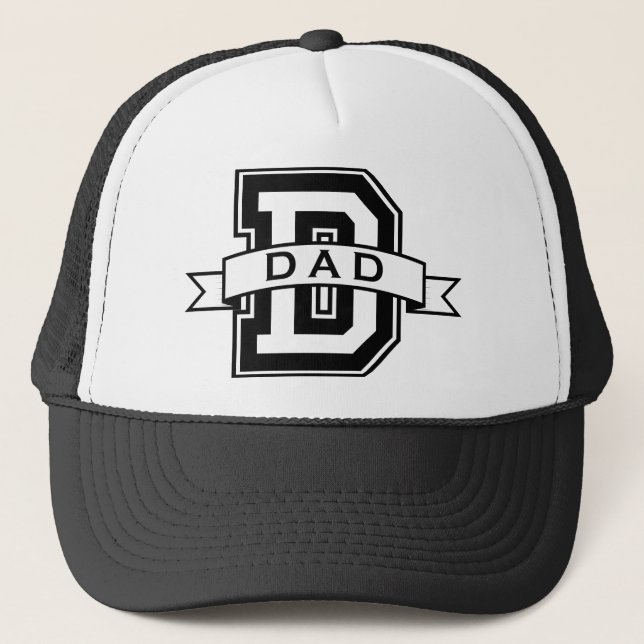 D for Dad Trucker Hat (Front)
