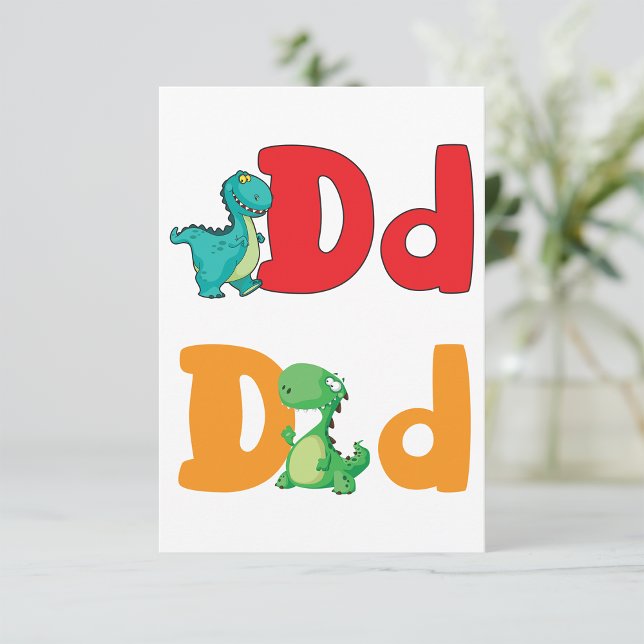D For Dinosaur Invitations (Creator Uploaded)