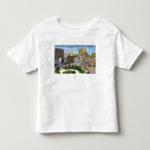 D & H Bldg View of State Street to Capitol Toddler T-Shirt