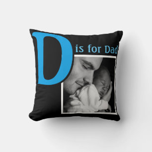 D is for Dad Cushion