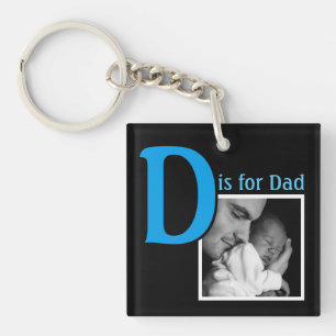 D is for Dad Key Ring