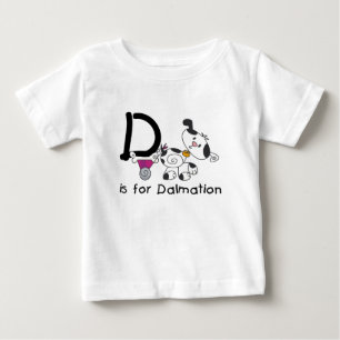 D is for Dalmation T-shirts and Gifts