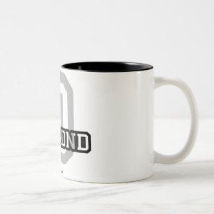 D is for Desmond Two-Tone Coffee Mug