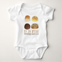 D IS FOR DINNER ROLLS Bread Buns Bakery Foodie
