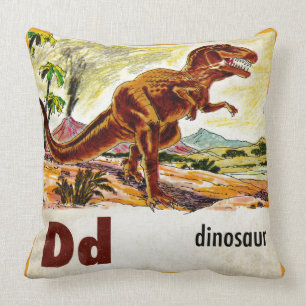 D is for Dinosaur Cushion