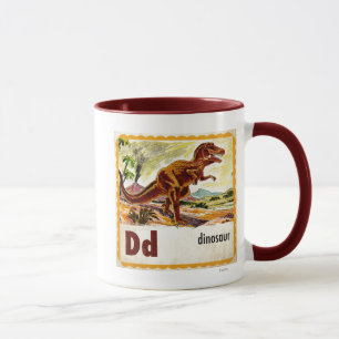 D is for Dinosaur Mug