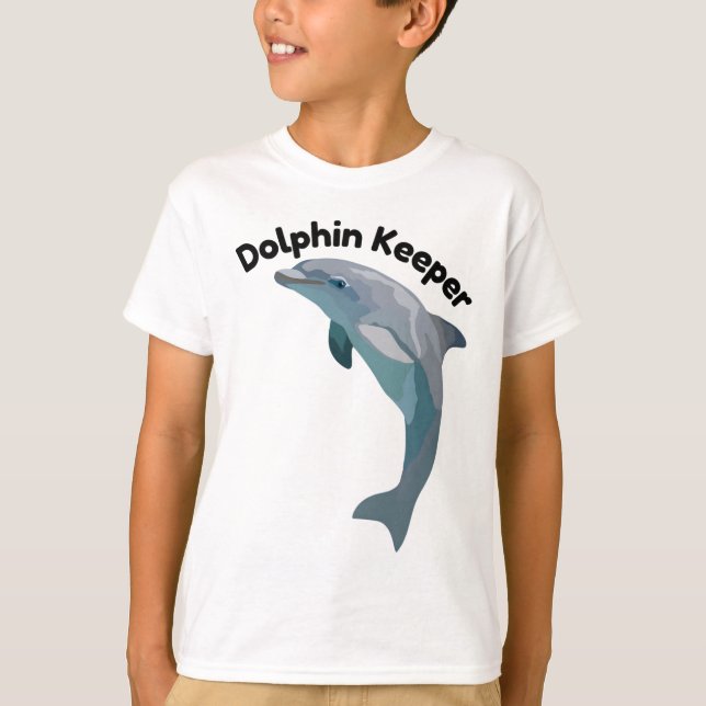 D is for Dolphin Keeper T-Shirt (Front)