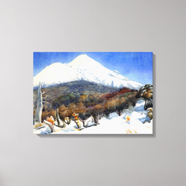 D. K. Richmond Mount Egmont Canvas Print (Front)