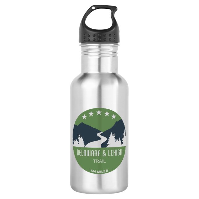 D&L Trail Pennsylvania 532 Ml Water Bottle (Front)