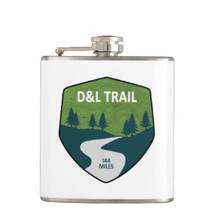 D&L Trail Pennsylvania Hip Flask