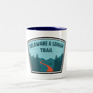 D&L Trail Pennsylvania Two-Tone Coffee Mug