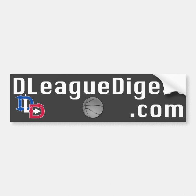 D-League Digest Bumper Sticker (Front)
