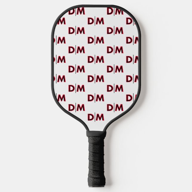D|M  PICKLEBALL PADDLE (Front)