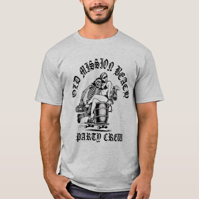 D MB Party Crew Colour T-shirt (Front)
