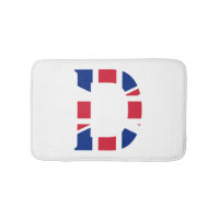 D Monogram overlaid on Union Jack Flag bmt