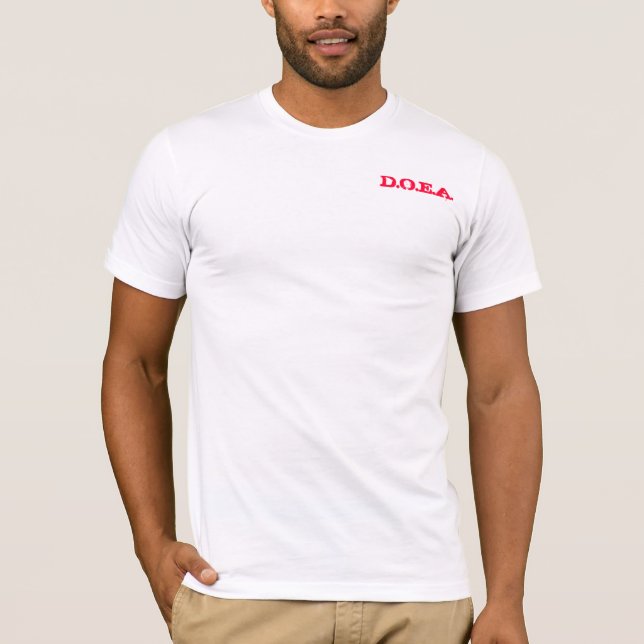 D.O.E.A. Apparel T-Shirt (Front)