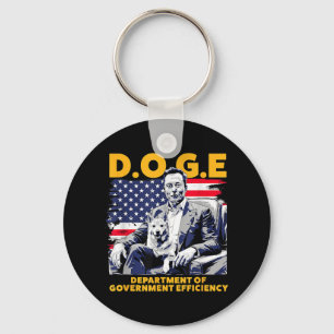 D.o.g.e Department Of Government Efficiency _1 Key Ring