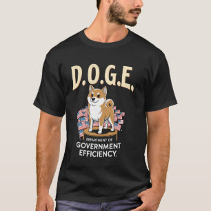D.O.G.E. Department Of Government Efficiency T-Shirt