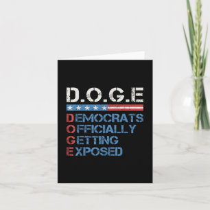 D.o.g.e Doge Department Of Government Efficiency U Card