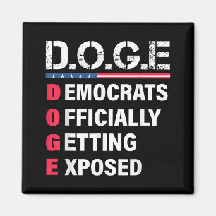 D.o.g.e Doge Department Of Government Efficiency U Magnet