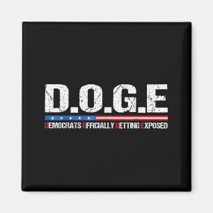 D.o.g.e Doge Department Of Government Efficiency U Magnet