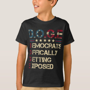 D.o.g.e Doge Department Of Government Efficiency U T-Shirt