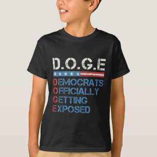 D.o.g.e Doge Department Of Government Efficiency U T-Shirt