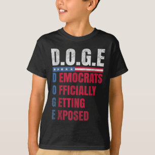 D.o.g.e Doge Department Of Government Efficiency U T-Shirt