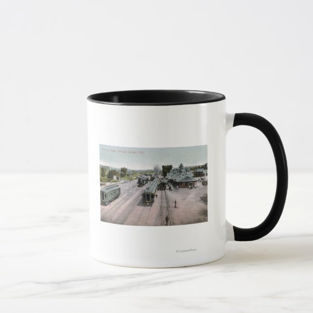 D & R G Railroad Depot Mug (Right)