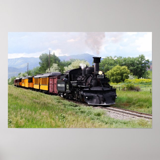 D&SNGR Engineer Checks Track Poster (Front)