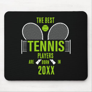D Tennis Birth Year Name Birthday  Mouse Mat