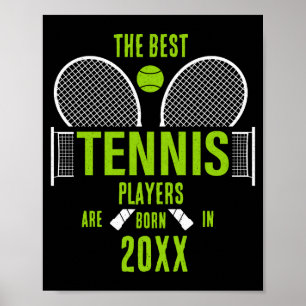 D Tennis Birth Year Name Birthday  Poster