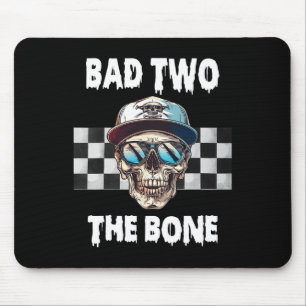 D To The Bone Birthday Halloween Skeleton Boy Todd Mouse Mat