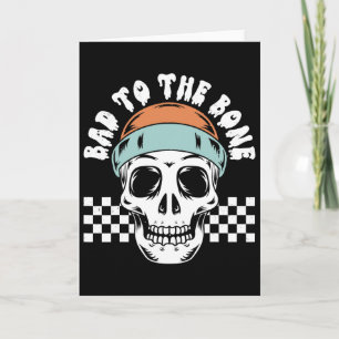 D To The Bone Skeleton Halloween Two Birthday Todd Card