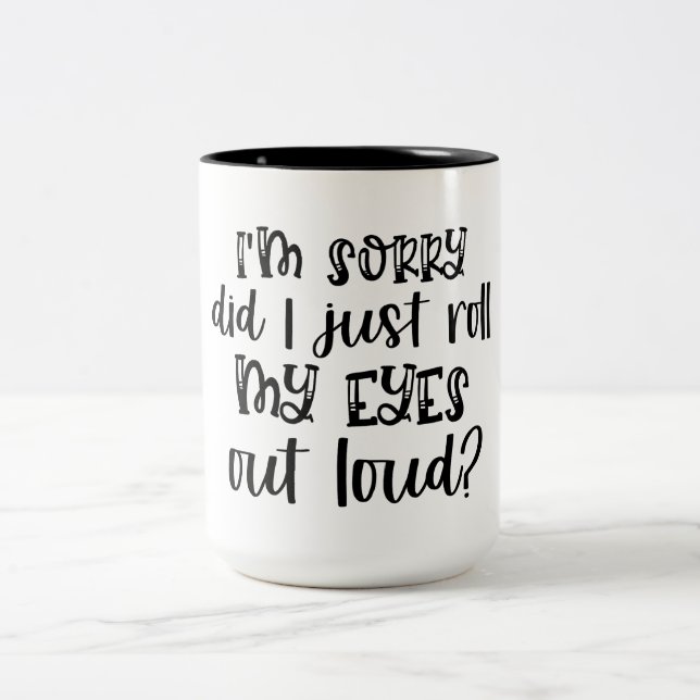 D Two-Tone COFFEE MUG (Center)