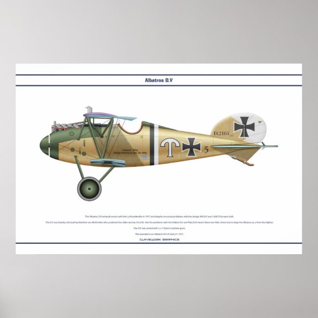 D.V Jasta 21 Poster (Front)