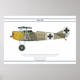 D.VII Jasta 10 Poster